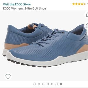 ECCO Women's S-lite leather golf sneaker